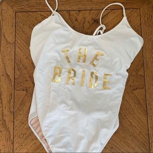 Bride swimsuit